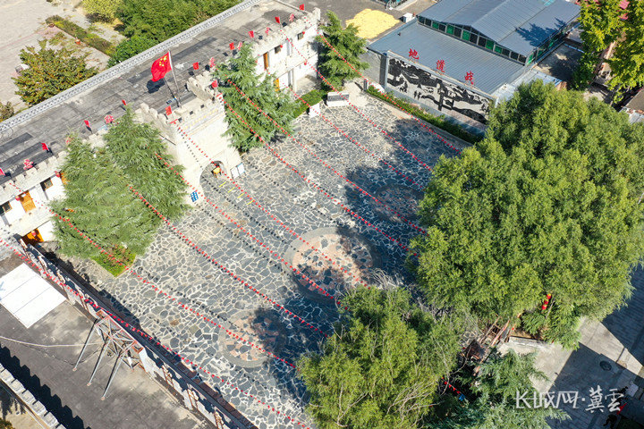 邯鄲市峰峰礦區(qū)山底村地道景區(qū)。長城網(wǎng)·冀云客戶端 記者 孟維侖 攝