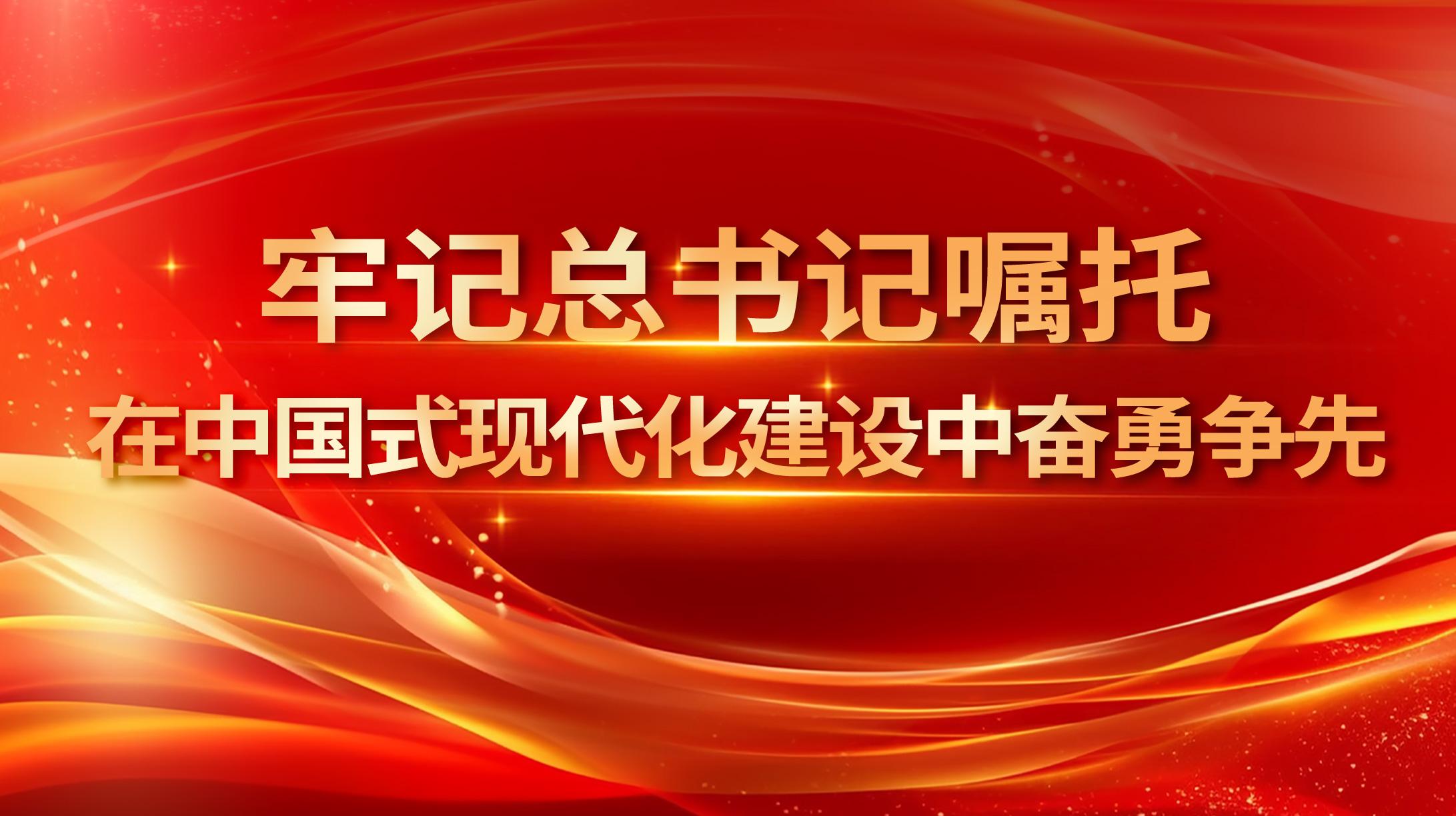 牢記總書記囑托 在中國式現(xiàn)代化建設(shè)中奮勇爭先